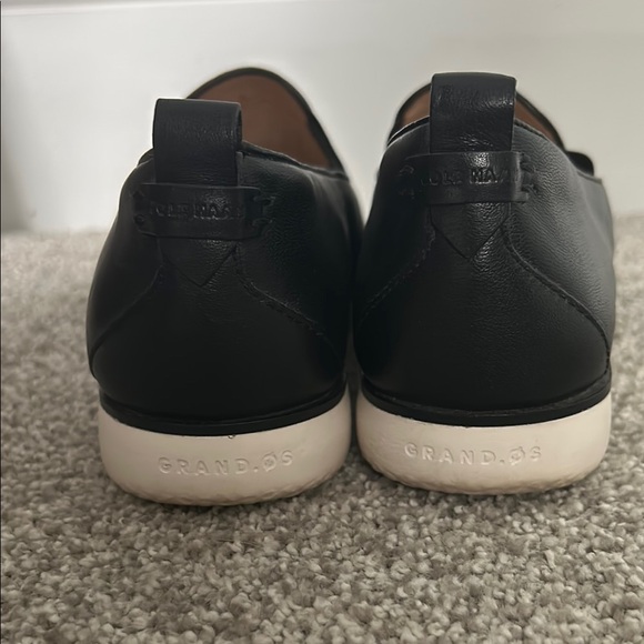 Cole Haan Black Leather Flats - Picture 4 of 6